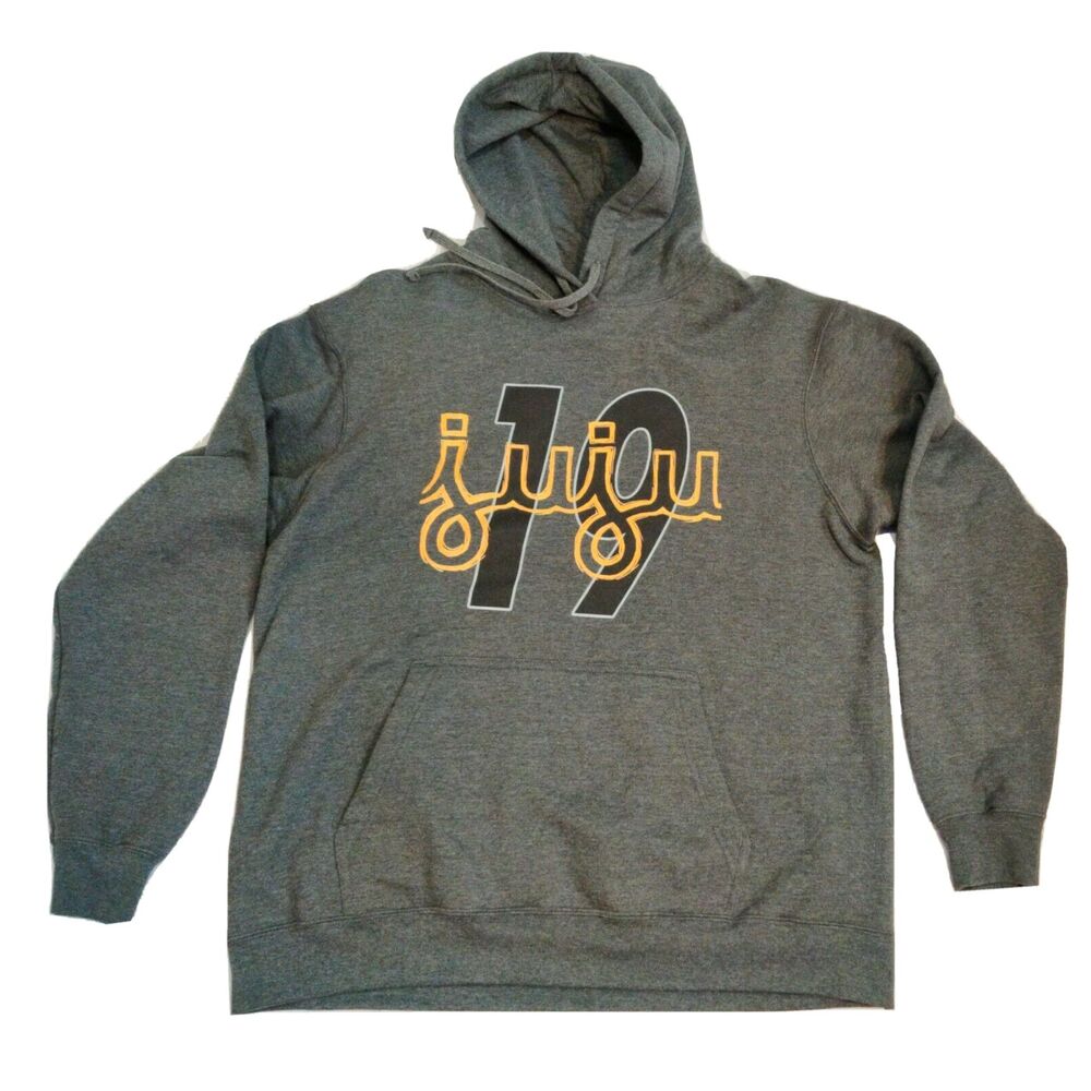 Juju Smith-Schuster #19 Grey Hoodie Jersey Men’s Size Large New Without Tags